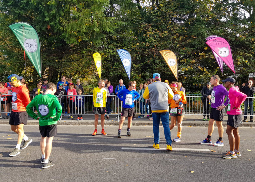 Marathon de Lausanne, meneurs d'allure