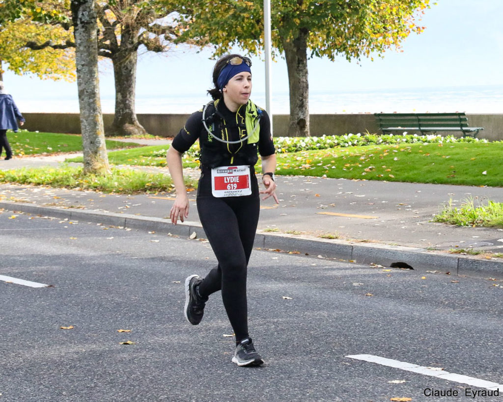 Marathon de lausanne, arrivée